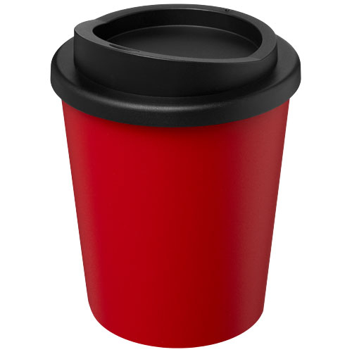 Gobelet isotherme personnalisé recyclé Espresso 250 ml Americano® Rouge / Noir